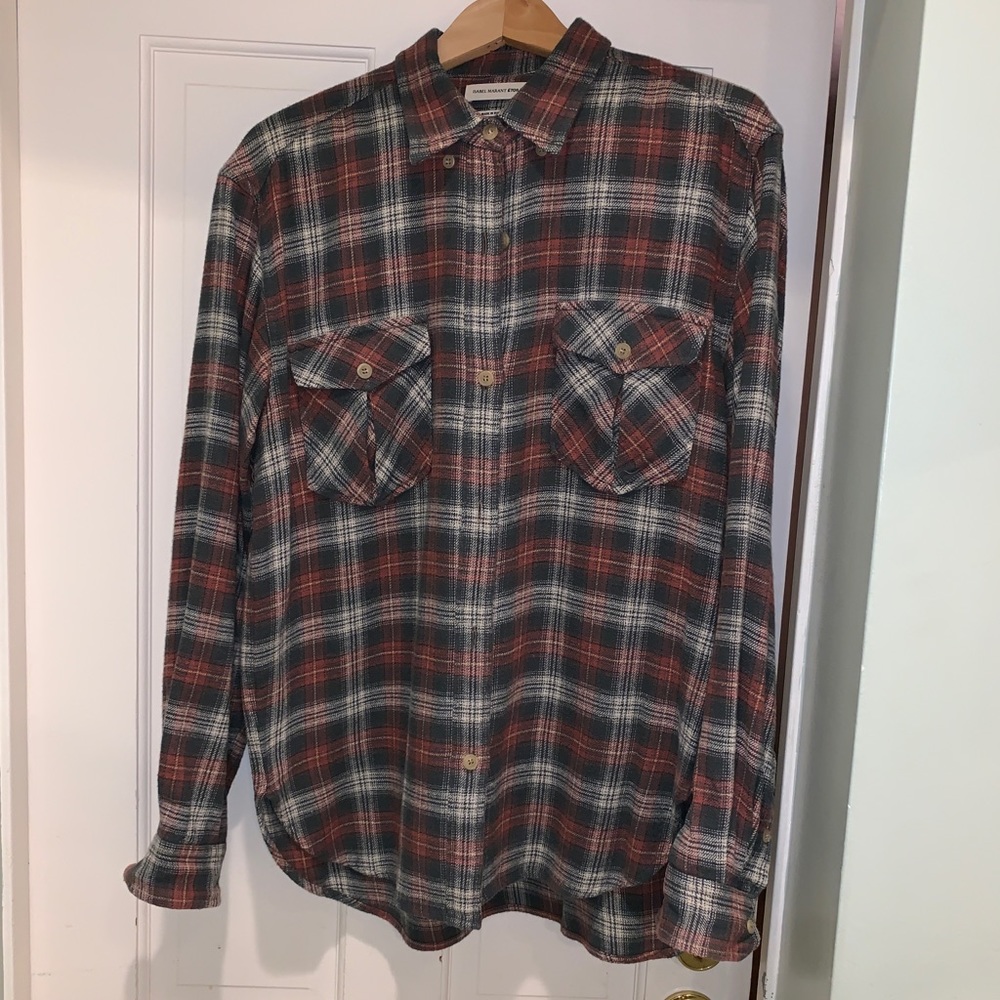 Isabel Marant Plaid Flannel size 40